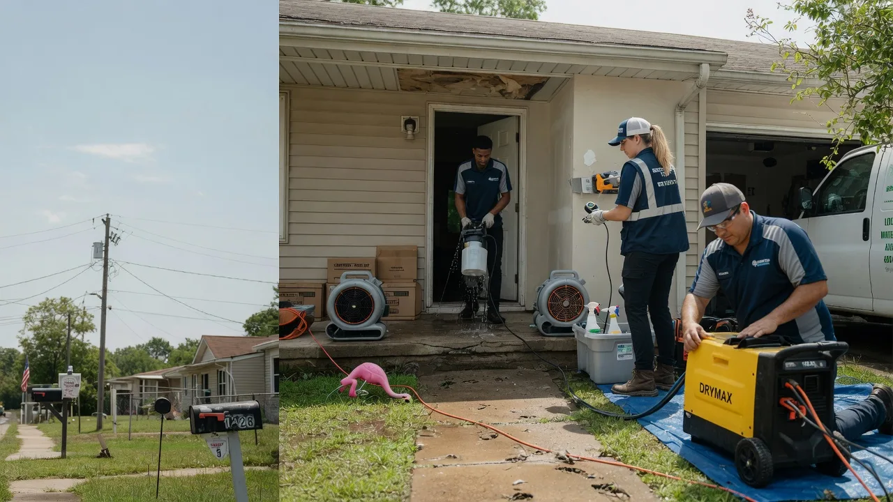 Storm Damage Water Removal in Frisco, TX near me